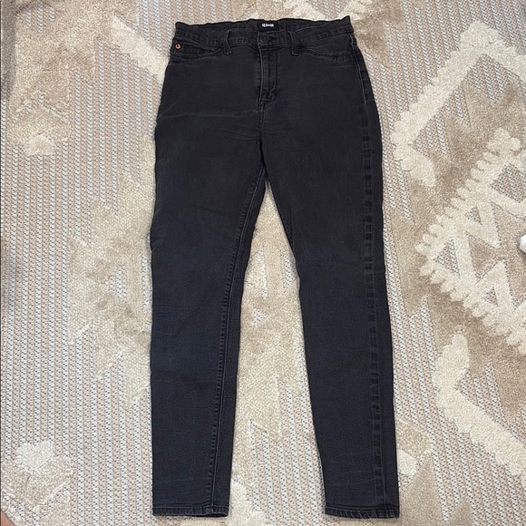 Hudson Blair Super Skinny Jeans - Black - High Rise Classic Denim - Size 30 - Picture 2 of 7